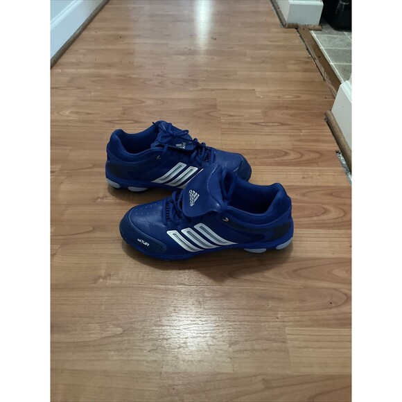 Adidas Men's Baseball Cleats AdiTUFF Size 11.5 Royal Blue - Picture 6 of 16
